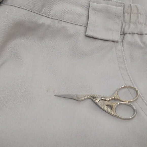 Tilley Endurables | Khaki Elastic Waist Cotton Blend Pants | Size 16 - Picture 10 of 10